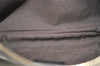 Authentic GUCCI Web Sherry Line Pouch Purse GG Canvas Leather 152507 Brown 9927I