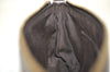 Authentic GUCCI Web Sherry Line Pouch Purse GG Canvas Leather 152507 Brown 9927I