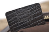 Authentic GUCCI Web Sherry Line Pouch Purse GG Canvas Leather 152507 Brown 9927I