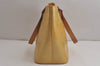 Authentic Louis Vuitton Vernis Houston Shoulder Hand Bag Yellow M91053 LV 9929J