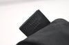 Authentic GUCCI Vintage Shoulder Tote Bag GG Canvas Leather 31243 Black 9930I