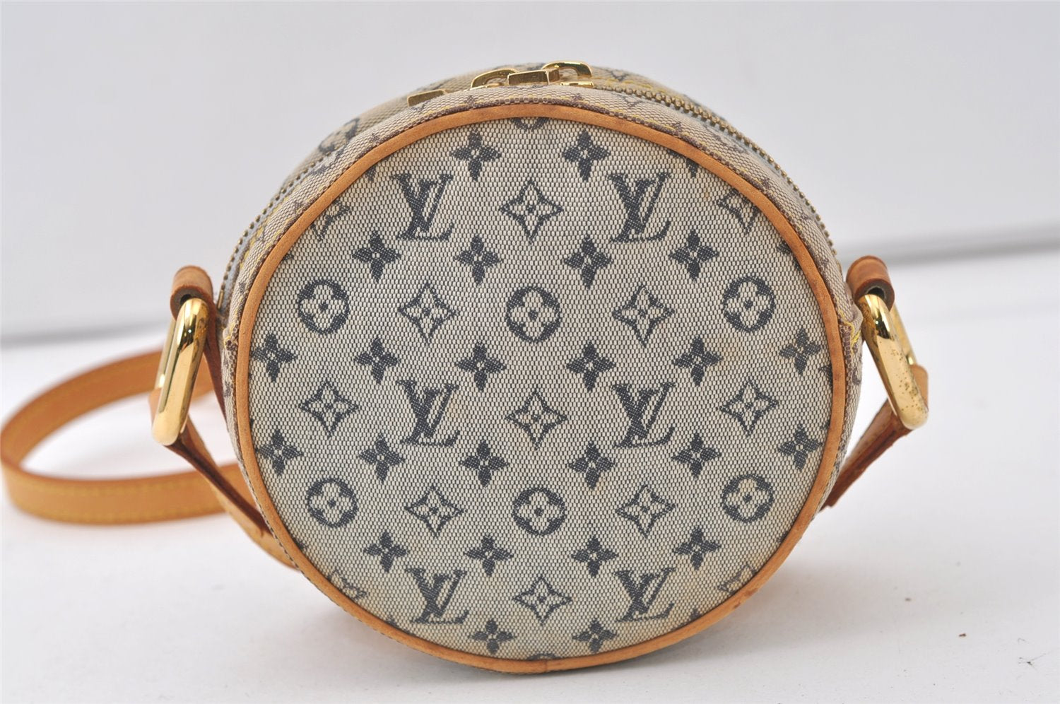 Auth Louis Vuitton Monogram Mini Jeanne PM Shoulder Cross Bag M92001 Junk 9930J
