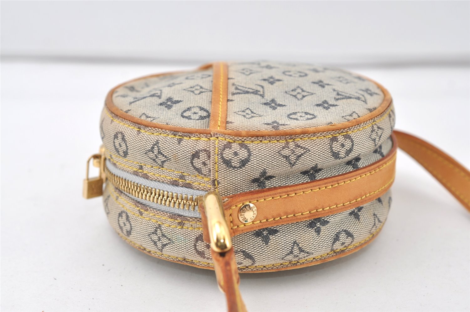 Auth Louis Vuitton Monogram Mini Jeanne PM Shoulder Cross Bag M92001 Junk 9930J