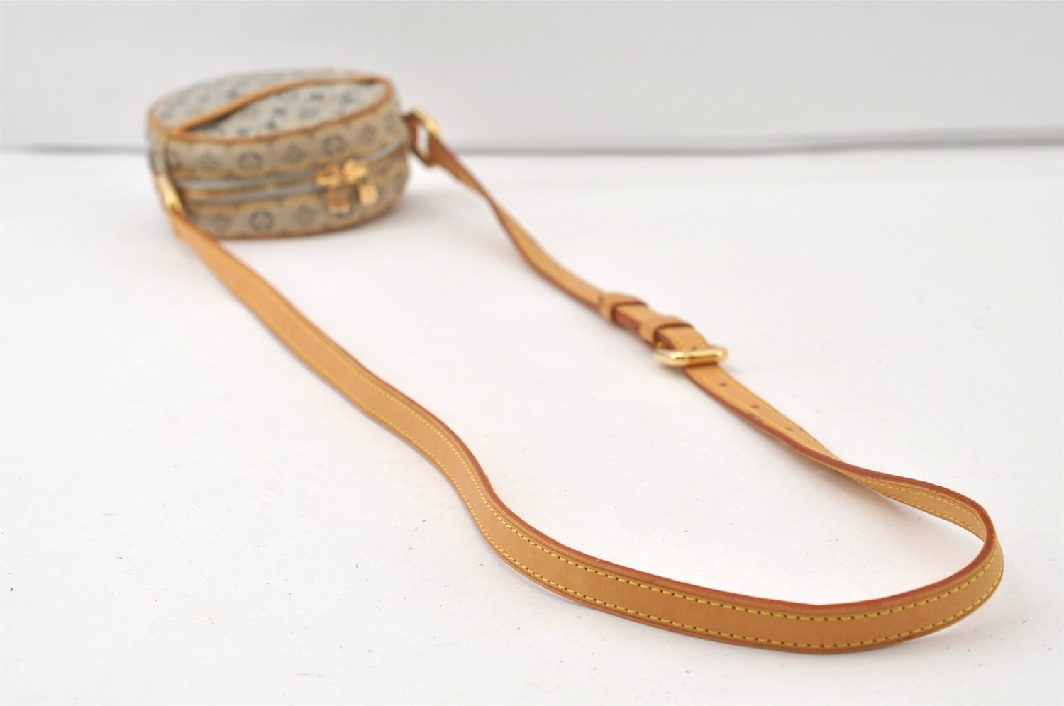 Auth Louis Vuitton Monogram Mini Jeanne PM Shoulder Cross Bag M92001 Junk 9930J