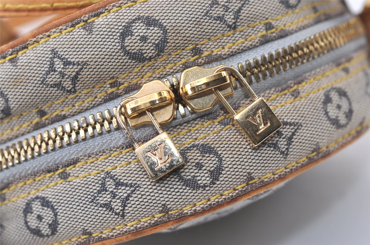 Auth Louis Vuitton Monogram Mini Jeanne PM Shoulder Cross Bag M92001 Junk 9930J