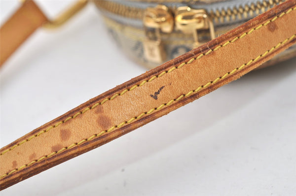 Auth Louis Vuitton Monogram Mini Jeanne PM Shoulder Cross Bag M92001 Junk 9930J