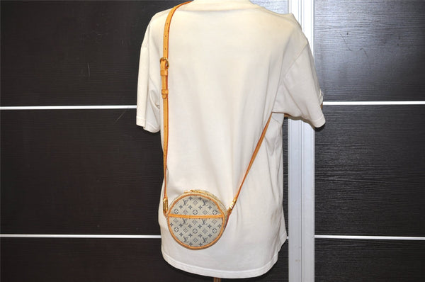 Auth Louis Vuitton Monogram Mini Jeanne PM Shoulder Cross Bag M92001 Junk 9930J