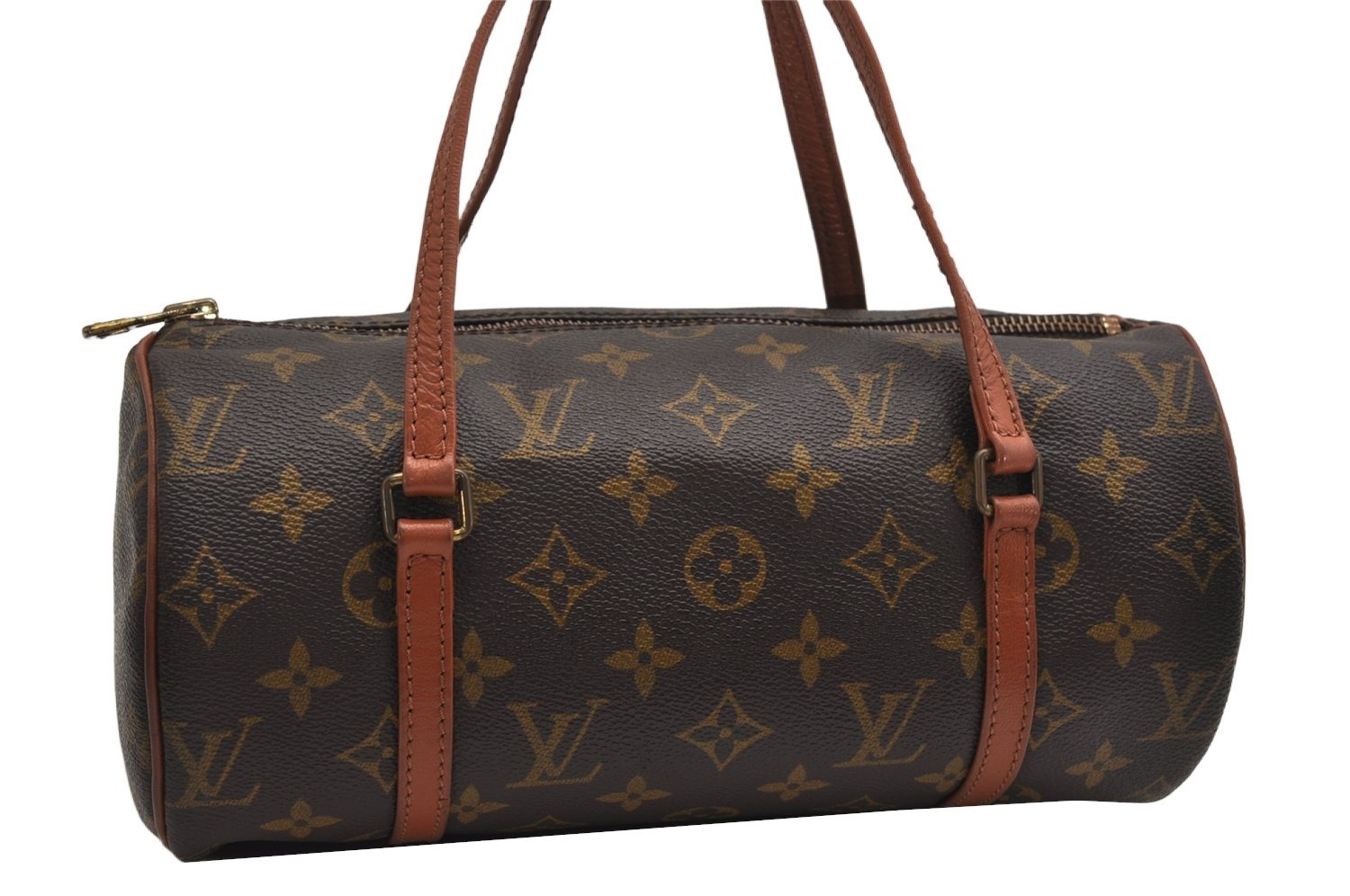 Authentic Louis Vuitton Monogram Papillon 26 Hand Bag Old Model LV 9931J