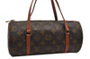Authentic Louis Vuitton Monogram Papillon 26 Hand Bag Old Model LV 9931J