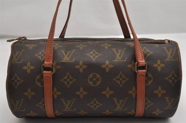 Authentic Louis Vuitton Monogram Papillon 26 Hand Bag Old Model LV 9931J