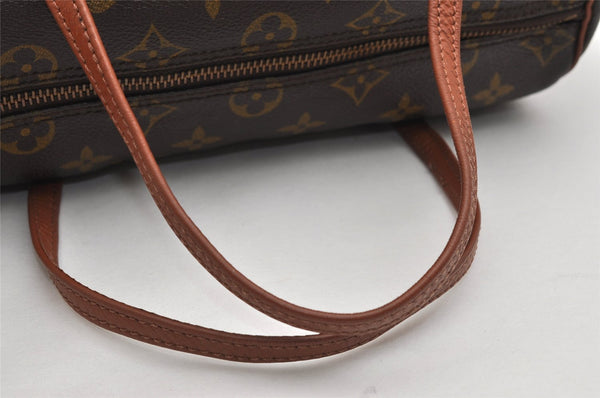 Authentic Louis Vuitton Monogram Papillon 26 Hand Bag Old Model LV 9931J