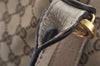 Authentic GUCCI Miss GG Canvas Leather Shoulder Tote Bag 353122 Brown 9932I