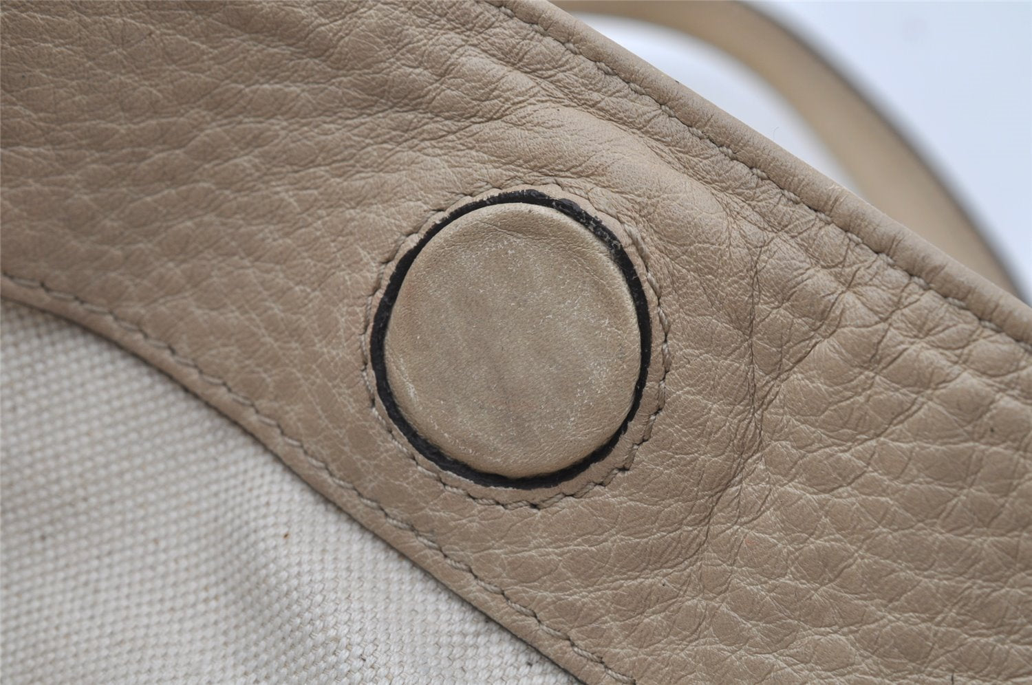 Authentic GUCCI Miss GG Canvas Leather Shoulder Tote Bag 353122 Brown 9932I