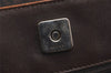 Authentic GUCCI Tote Hand Bag Purse GG Nylon Leather 105650 Brown Junk 9933J