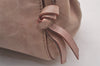 Authentic MIU MIU Vintage Leather Shoulder Cross Body Bag Purse Pink 9935I