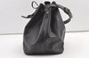 Authentic Louis Vuitton Epi Petit Noe Shoulder Drawstring Bag M59012 Black 9938J