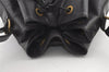 Authentic Louis Vuitton Epi Petit Noe Shoulder Drawstring Bag M59012 Black 9938J