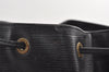 Authentic Louis Vuitton Epi Petit Noe Shoulder Drawstring Bag M59012 Black 9938J