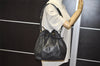 Authentic Louis Vuitton Epi Petit Noe Shoulder Drawstring Bag M59012 Black 9938J