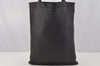 Authentic SAINT LAURENT Vintage Shoulder Tote Bag Leather Black 9939I