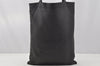 Authentic SAINT LAURENT Vintage Shoulder Tote Bag Leather Black 9939I