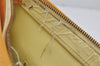 Authentic Louis Vuitton Vernis Houston Shoulder Hand Bag Yellow M91055 LV 9939J