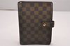 Authentic Louis Vuitton Damier Agenda MM Notebook Cover R20701 LV 9941I