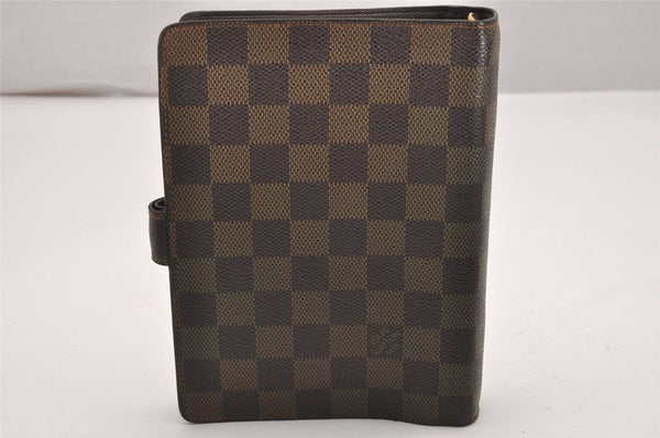 Authentic Louis Vuitton Damier Agenda MM Notebook Cover R20701 LV 9941I