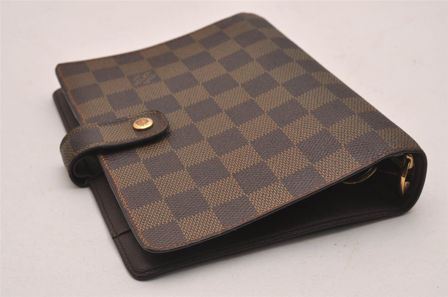 Authentic Louis Vuitton Damier Agenda MM Notebook Cover R20701 LV 9941I