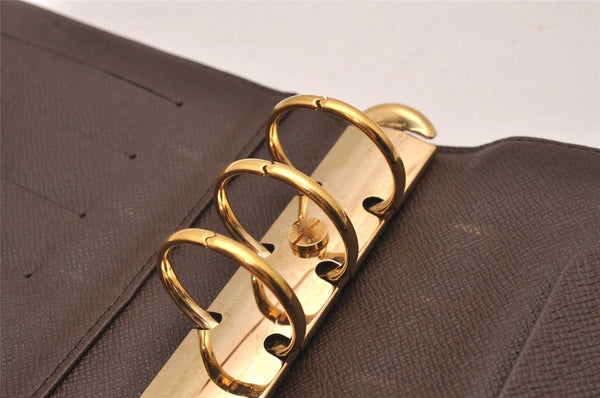 Authentic Louis Vuitton Damier Agenda MM Notebook Cover R20701 LV 9941I