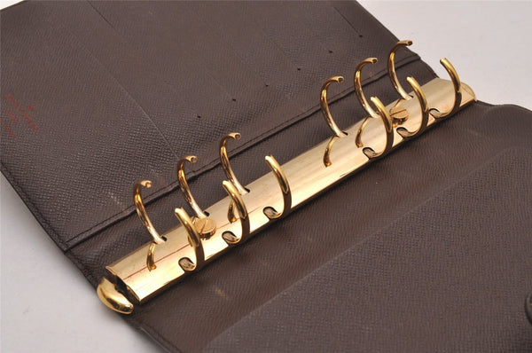 Authentic Louis Vuitton Damier Agenda MM Notebook Cover R20701 LV 9941I