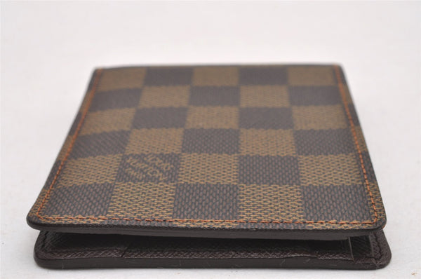 Authentic Louis Vuitton Damier Portefeuille Multiple Wallet N60895 LV 9942I