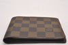 Authentic Louis Vuitton Damier Portefeuille Multiple Wallet N60895 LV 9942I