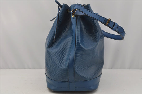 Authentic Louis Vuitton Epi Noe Shoulder Drawstring Bag Brown M44028 LV 9944I