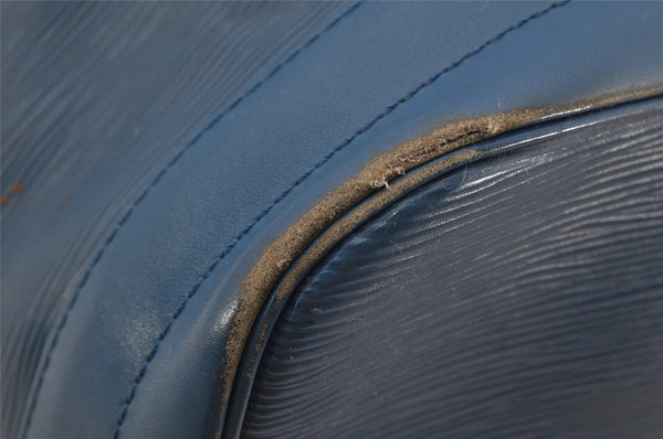 Authentic Louis Vuitton Epi Noe Shoulder Drawstring Bag Brown M44028 LV 9944I