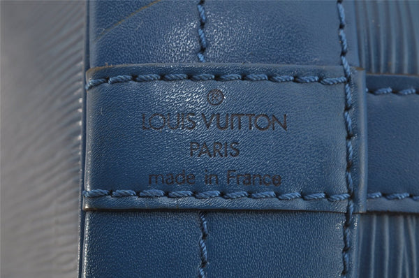 Authentic Louis Vuitton Epi Noe Shoulder Drawstring Bag Brown M44028 LV 9944I