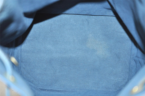 Authentic Louis Vuitton Epi Noe Shoulder Drawstring Bag Brown M44028 LV 9944I