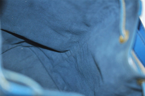 Authentic Louis Vuitton Epi Noe Shoulder Drawstring Bag Brown M44028 LV 9944I