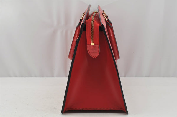 Authentic Louis Vuitton Epi Riviera Hand Bag Red M48187 LV 9945I