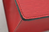 Authentic Louis Vuitton Epi Riviera Hand Bag Red M48187 LV 9945I