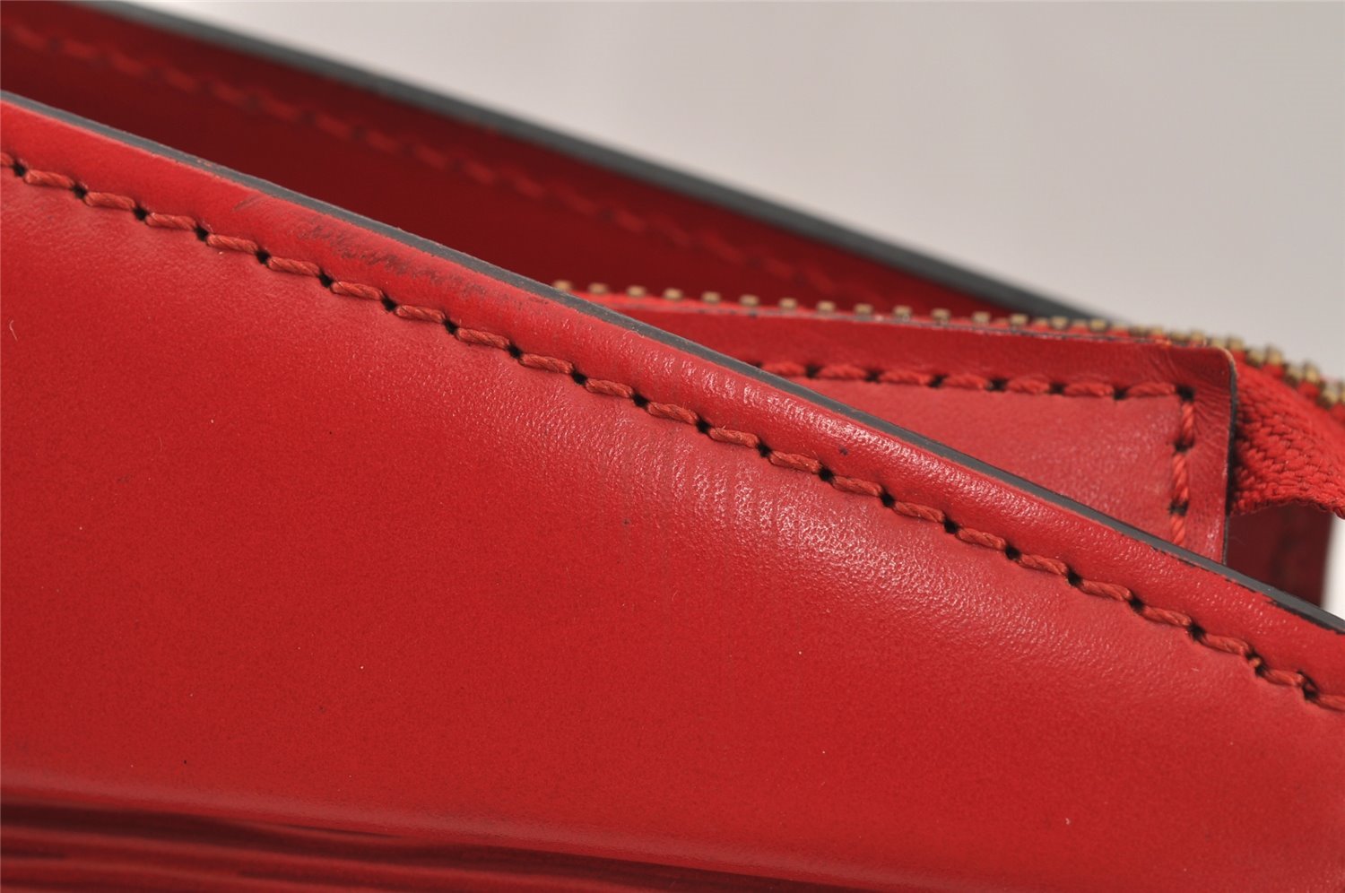 Authentic Louis Vuitton Epi Riviera Hand Bag Red M48187 LV 9945I