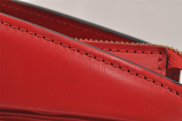 Authentic Louis Vuitton Epi Riviera Hand Bag Red M48187 LV 9945I