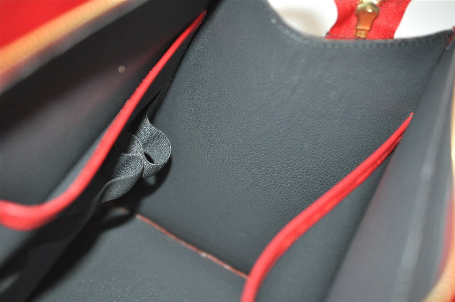 Authentic Louis Vuitton Epi Riviera Hand Bag Red M48187 LV 9945I