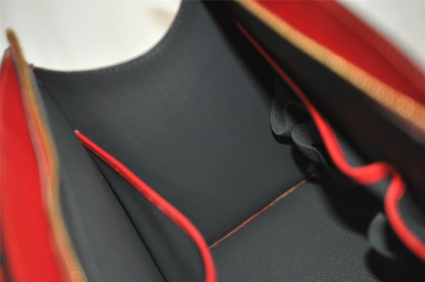 Authentic Louis Vuitton Epi Riviera Hand Bag Red M48187 LV 9945I