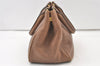 Authentic PRADA Vintage Leather 2Way Shoulder Hand Bag Purse Brown 9945J