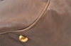 Authentic PRADA Vintage Leather 2Way Shoulder Hand Bag Purse Brown 9945J