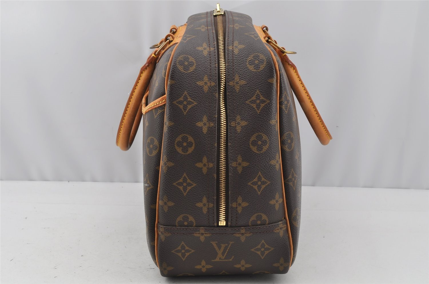 Authentic Louis Vuitton Monogram Deauville Hand Bag M47270 LV 9946I
