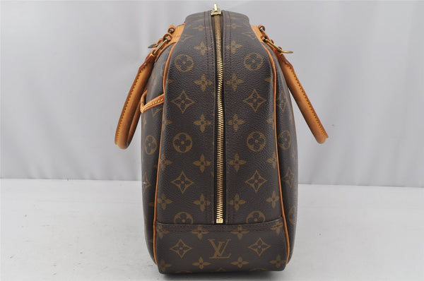 Authentic Louis Vuitton Monogram Deauville Hand Bag M47270 LV 9946I