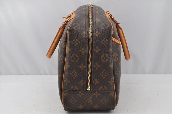 Authentic Louis Vuitton Monogram Deauville Hand Bag M47270 LV 9946I