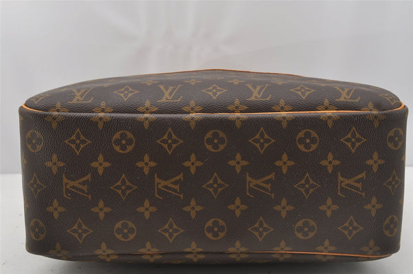 Authentic Louis Vuitton Monogram Deauville Hand Bag M47270 LV 9946I